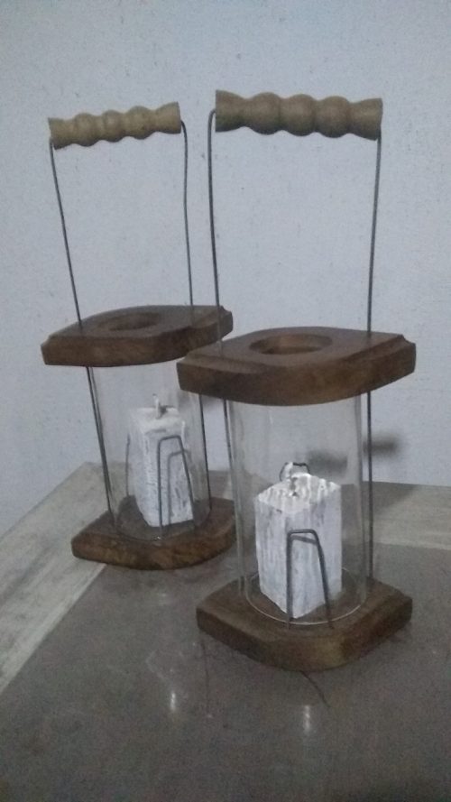 Luminária Sentinela Porta Velas